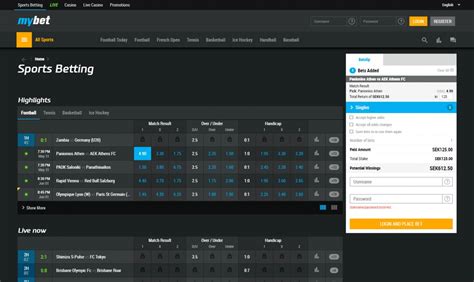 classic mybet login|Sportsbook Online » Bet online with top odds .